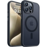 Entronix Phone Case Compatible with Magsafe for Apple iPhone 16 Pro Max Magnetic Case, Heavy Duty Slim Dual Layer Shockproof Case for Apple iPhone 16 Pro Max, Black
